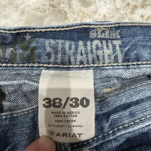 Ariat Men's Blue Straight Jeans